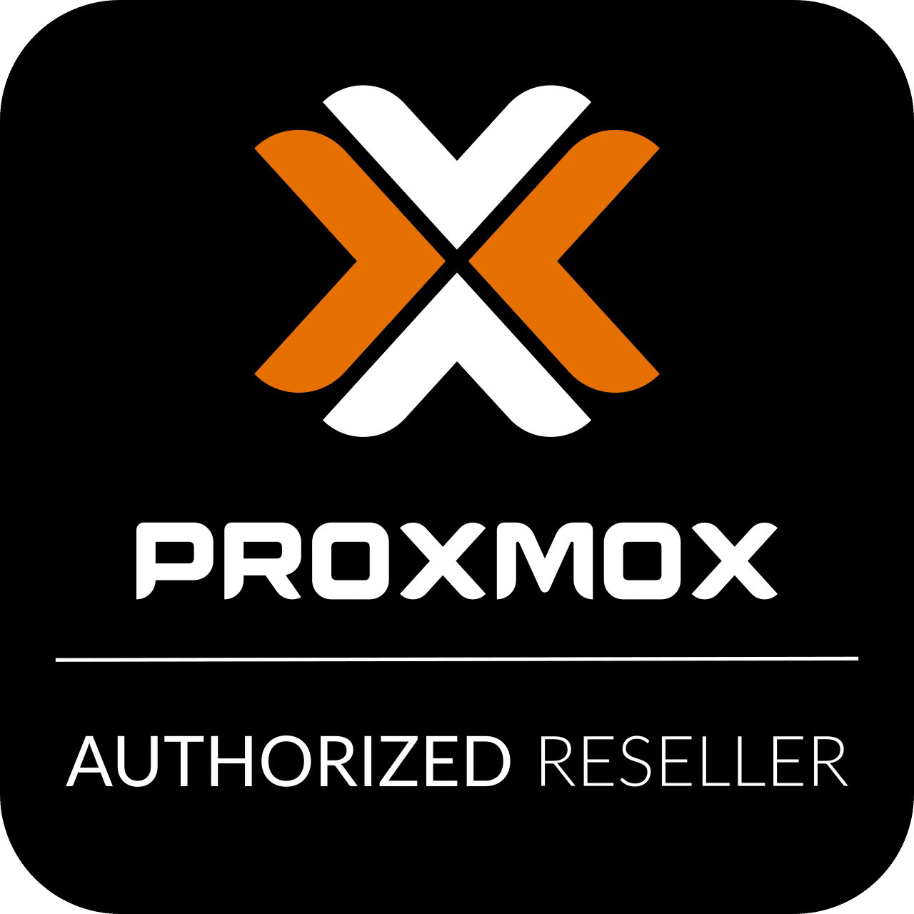 Managed IT Support in London 8 proxmox-authorized-reseller-logo-inverted-color-1280px